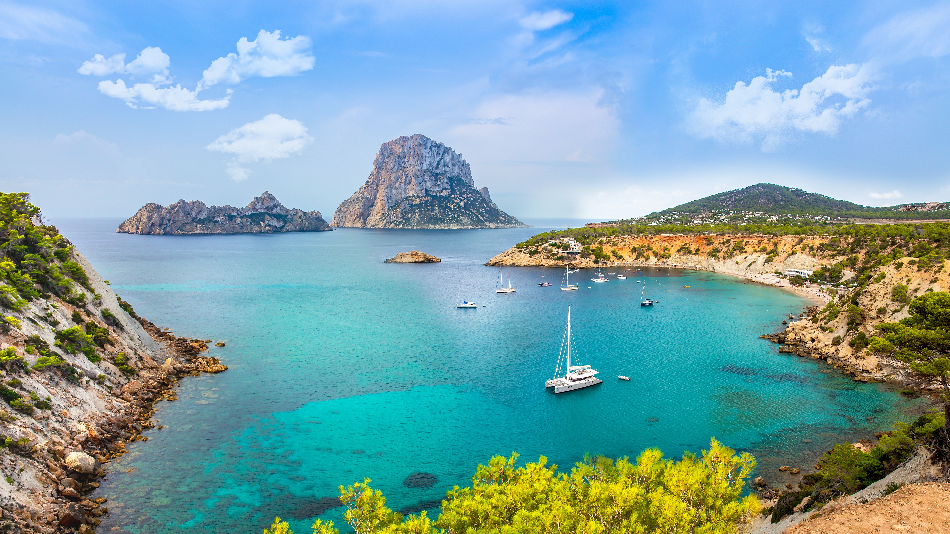 Bucht auf Ibiza